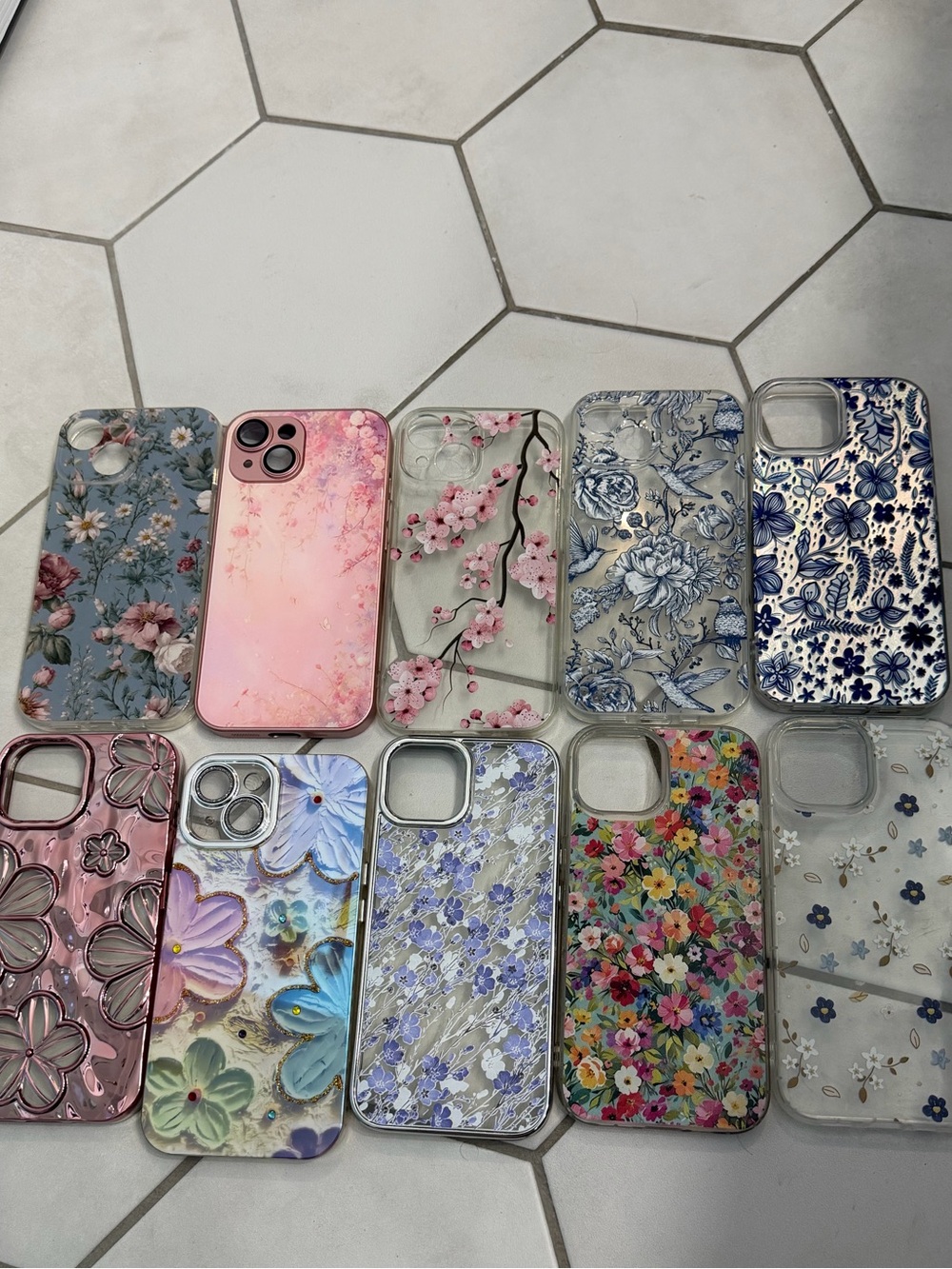 iPhone 15 Assorted iPhone Clear Protective Cases